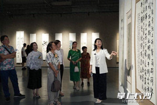 云谷策略 翰墨牵起湘澳情！“墨连湘澳・书画展”长沙开展，近百幅精品展多元文化韵味